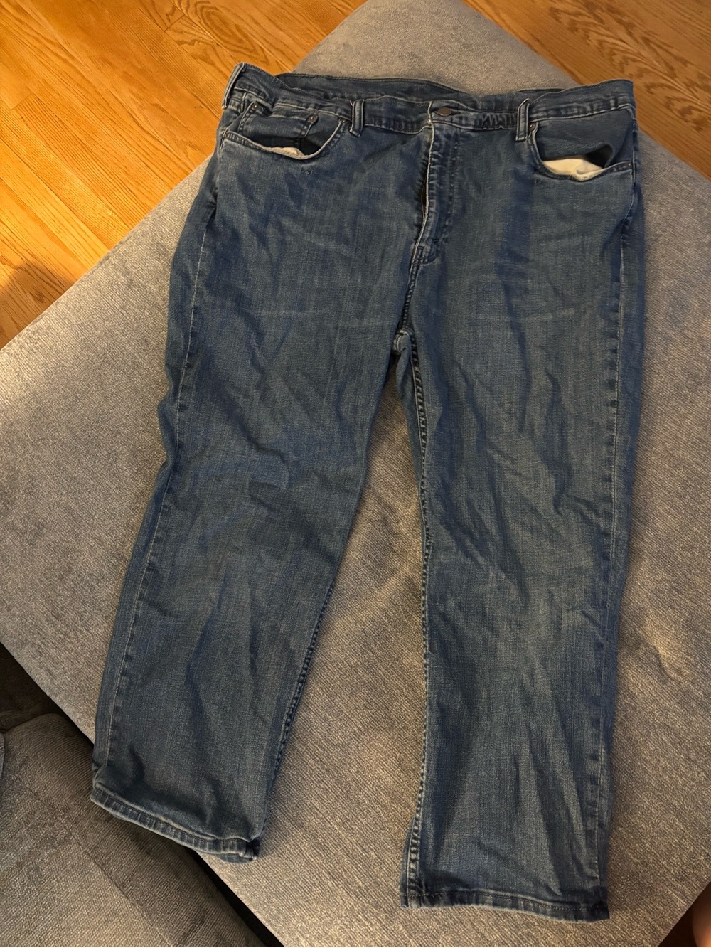 Levi's Men's Straight Leg Blue Denim Jeans